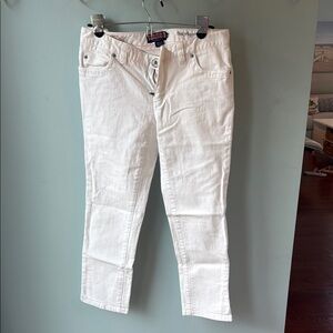 Vineyard Vines White Straight Leg Jeans Classic Style